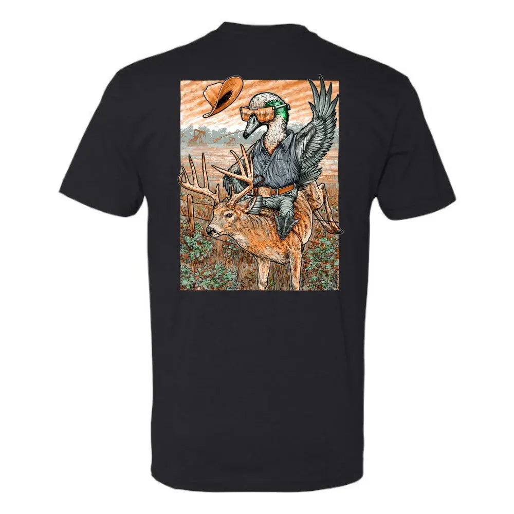 Buckin' Cotton Graphic Tee COMBAT WATERFOWL