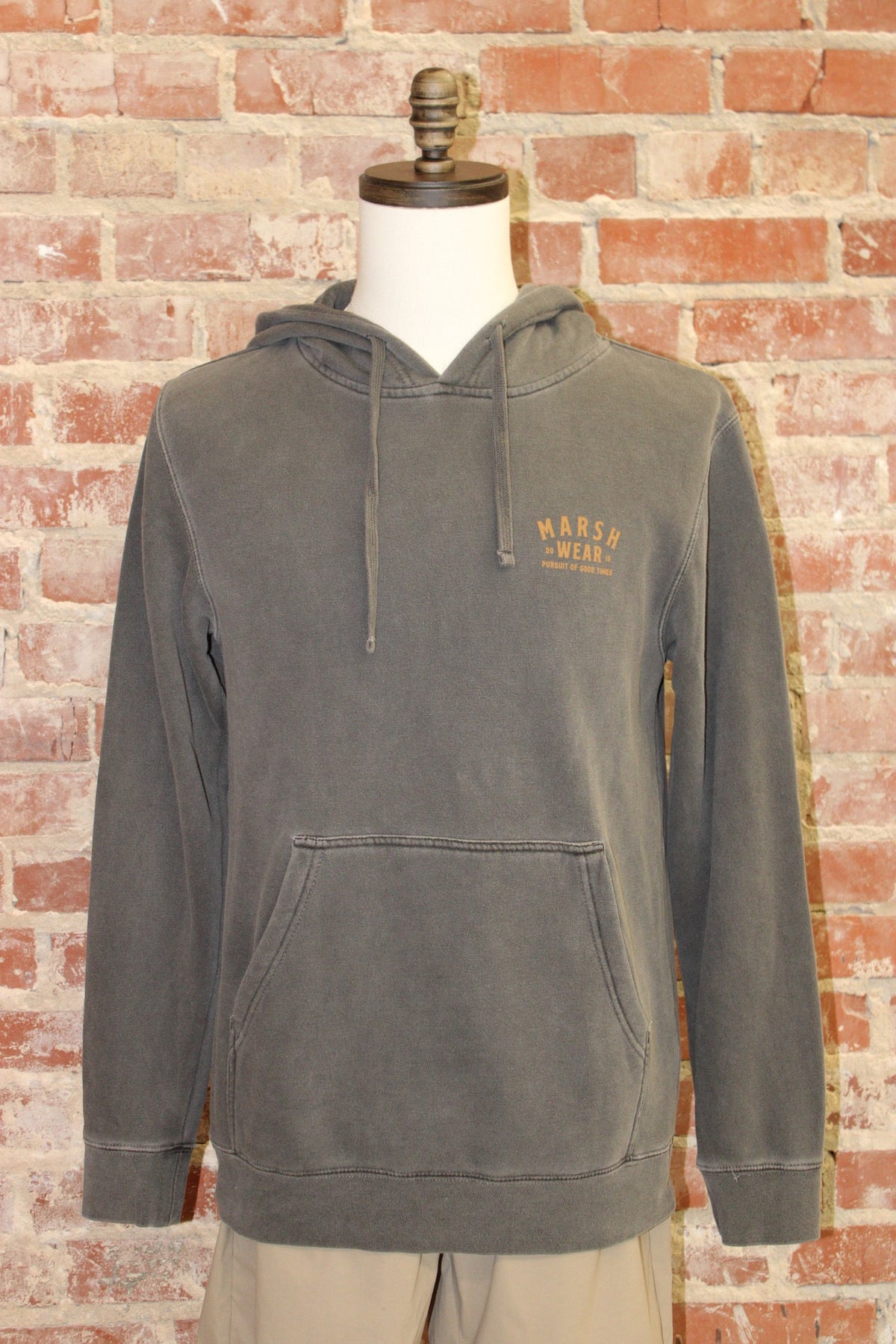 Marsh Wear Grey Alton Camo Pullover Hoodie MARSH WEAR