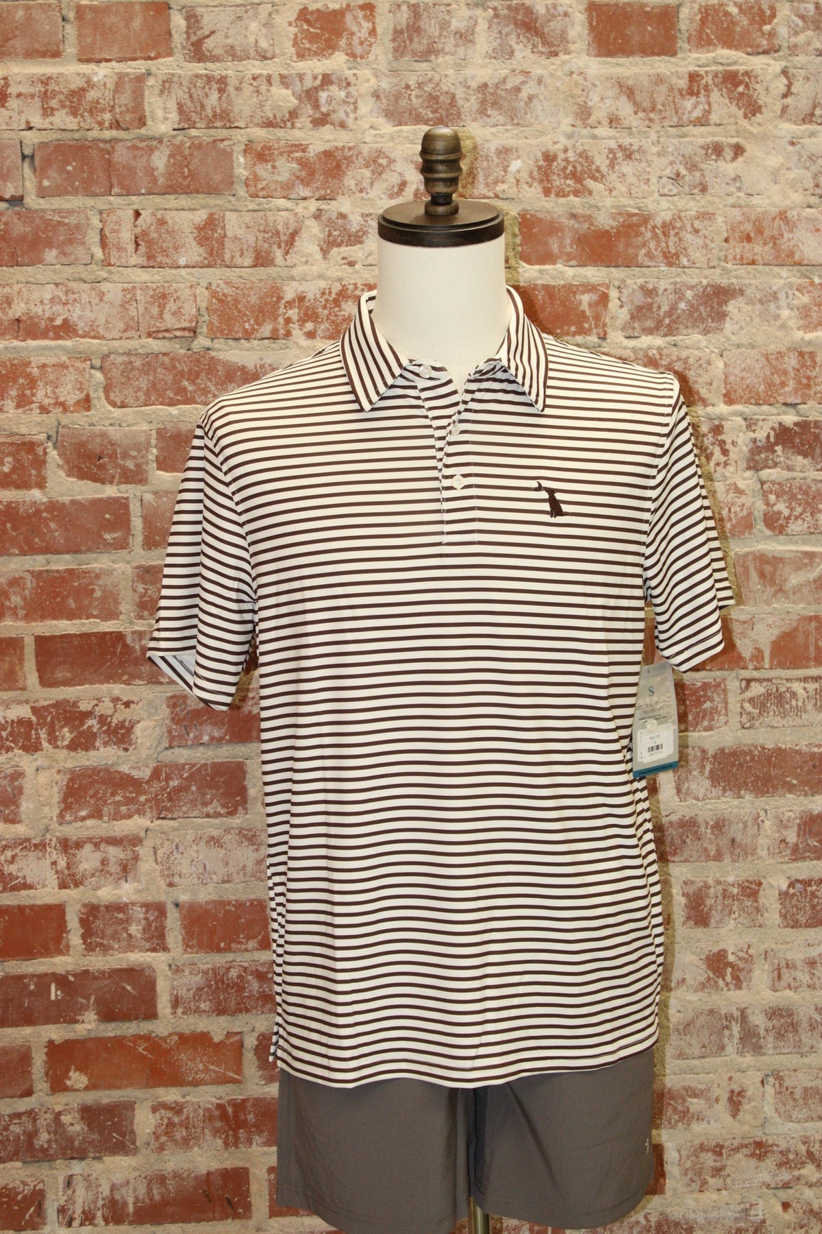 Espresso/White Edisto Polo LOCAL BOY LOCAL BOY OUTFITTER