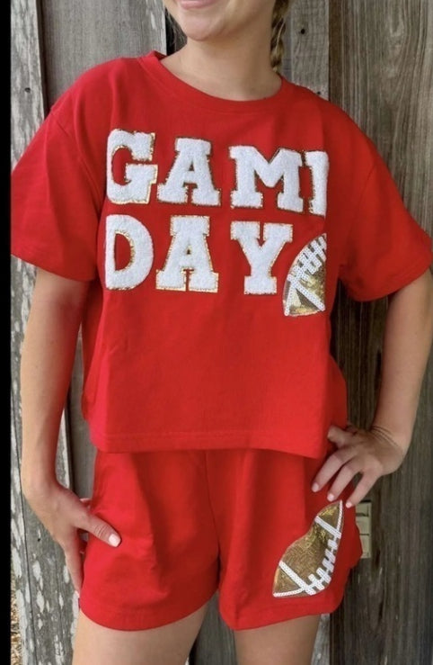 The Ruby Red Football Gameday Set She + Sky