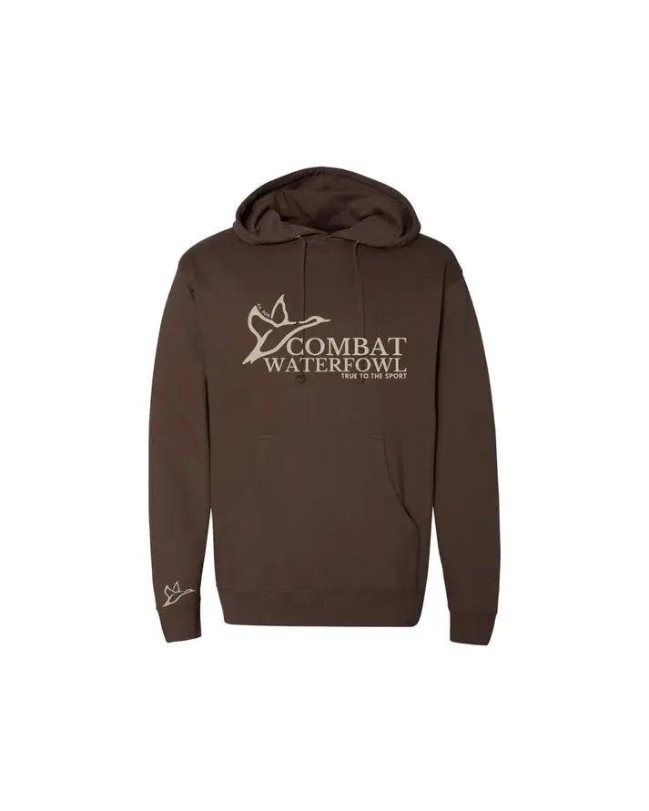 Combat Waterfowl Men’s Premium Durable Mid-Weight Hunting Hoodie With Jersey Lined Hood