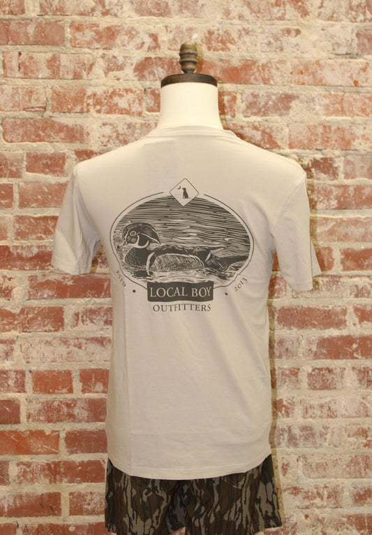 Wood Cut SS Tee Local boy SOUTHERN SUNDROP BOUTIQUE