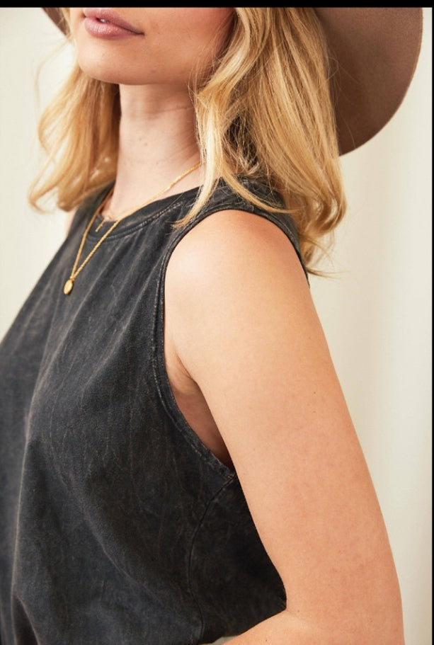 OAT COLLECTIVE AMERICA PUFF Mineral Graphic Tank Top OAT COLLECTIVE