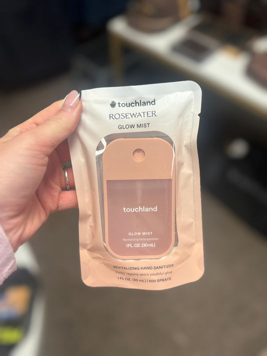 Rosewater Glow Mist Revitalizing Hand Sanitizer Touchland