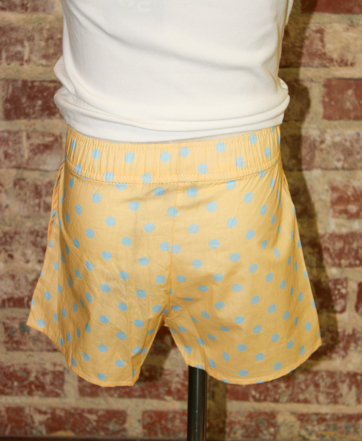 Lulu Mac Youth Butter/Light Blue Polka Dot Girlie Girl Originals