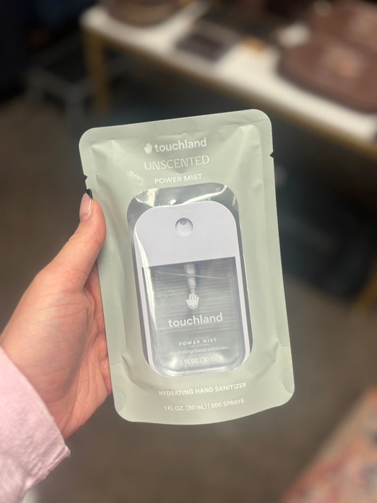Unscented Power Mist Hydrating Hand Sanitizer Touchland