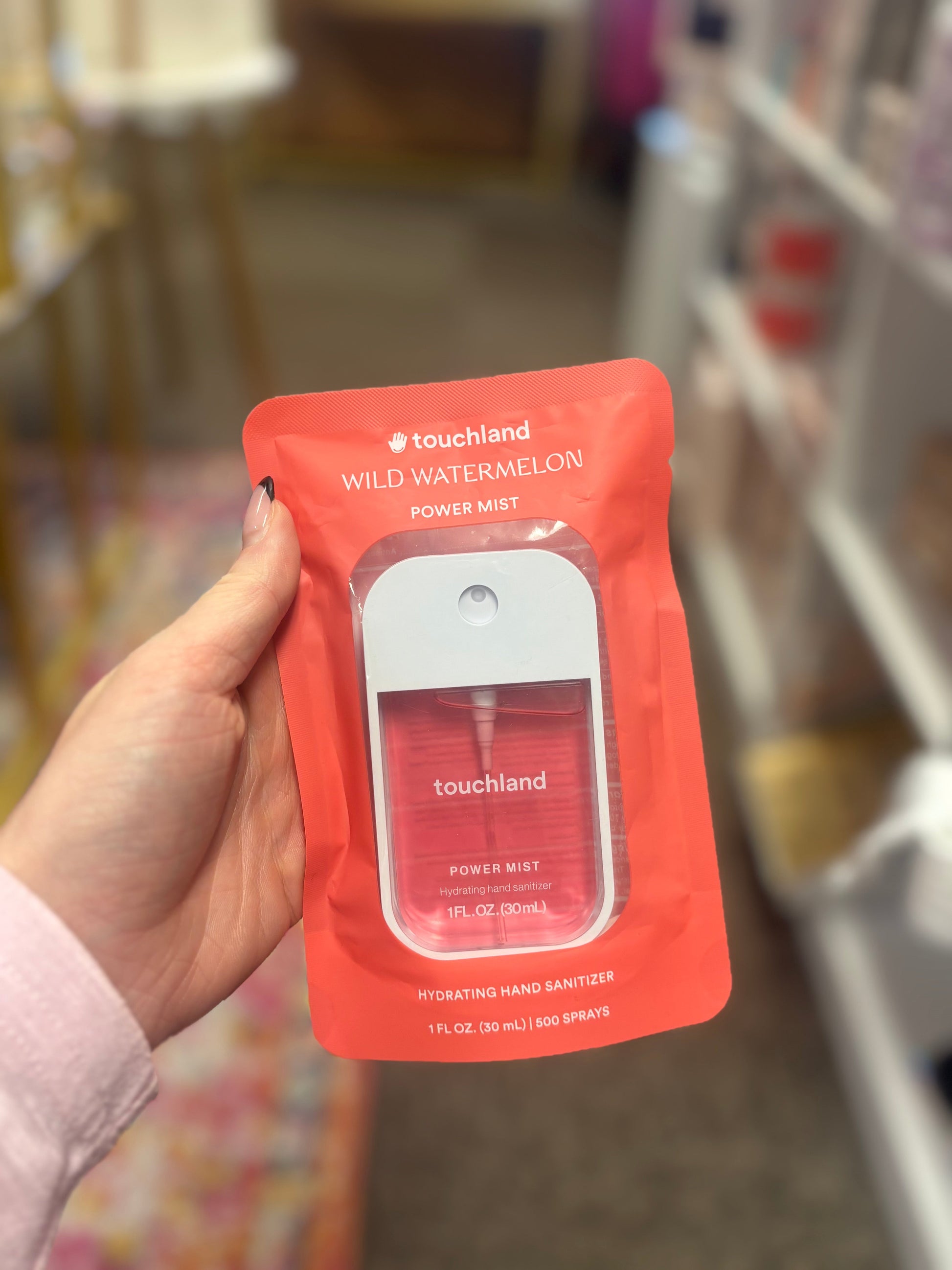 Wild Watermelon Power Mist Hydrating Hand Sanitizer Touchland