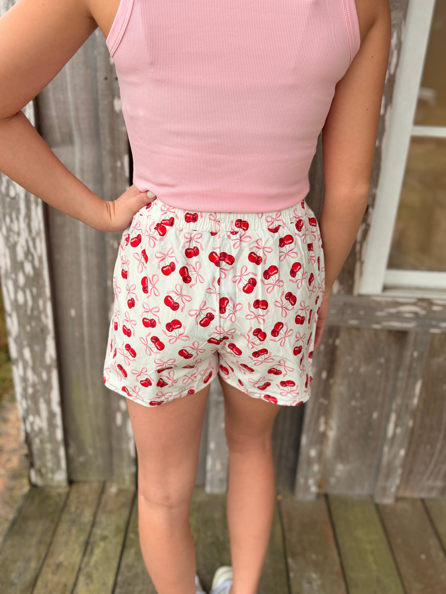 Lulu Mac Cherry Boxer Short