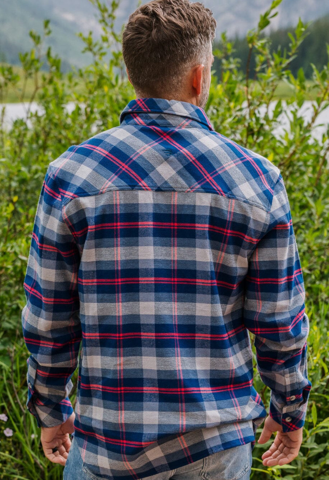 Burlebo Fire Side Flannel Button Down Shirt BURLEBO