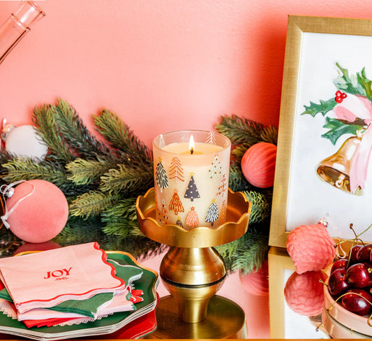 Sweet Grace Holiday Tree Candle BRIDGEWATER CANDLE CO.