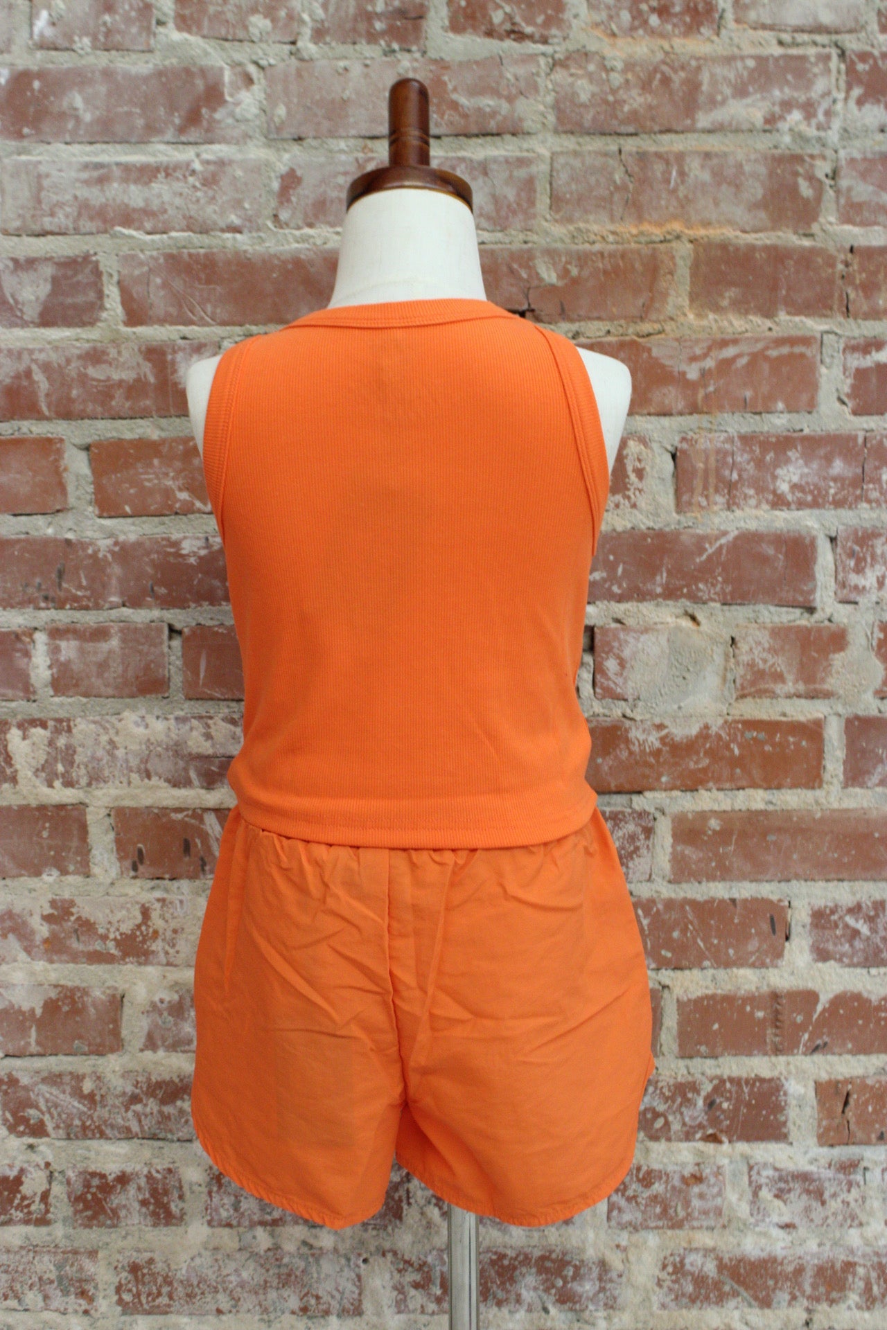 Lulu Mac Youth 1000 Orange  Athletic Shorts Girlie Girl Originals