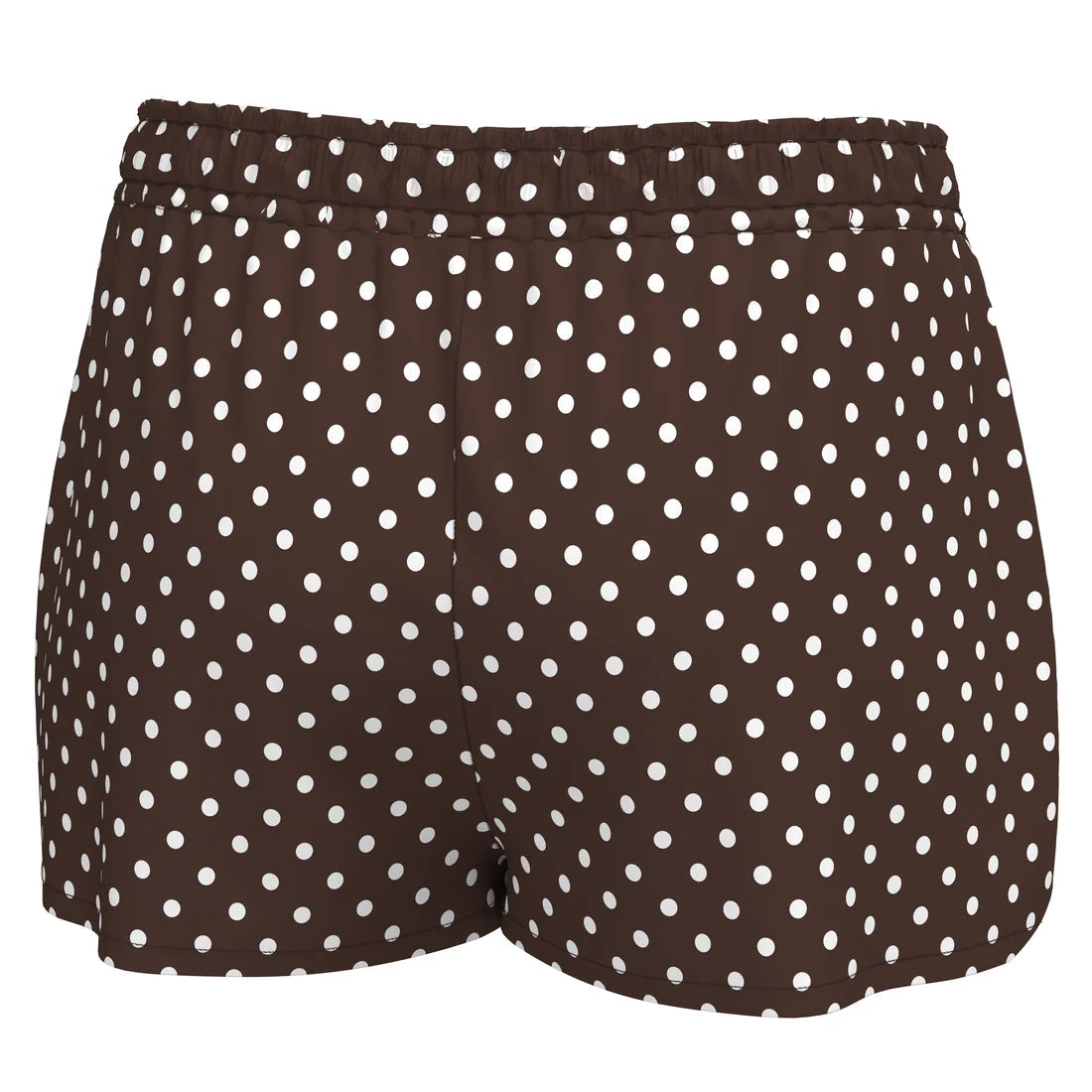Local Girl Expresso Polka Dot Boxer Shorts SOUTHERN SUNDROP BOUTIQUE