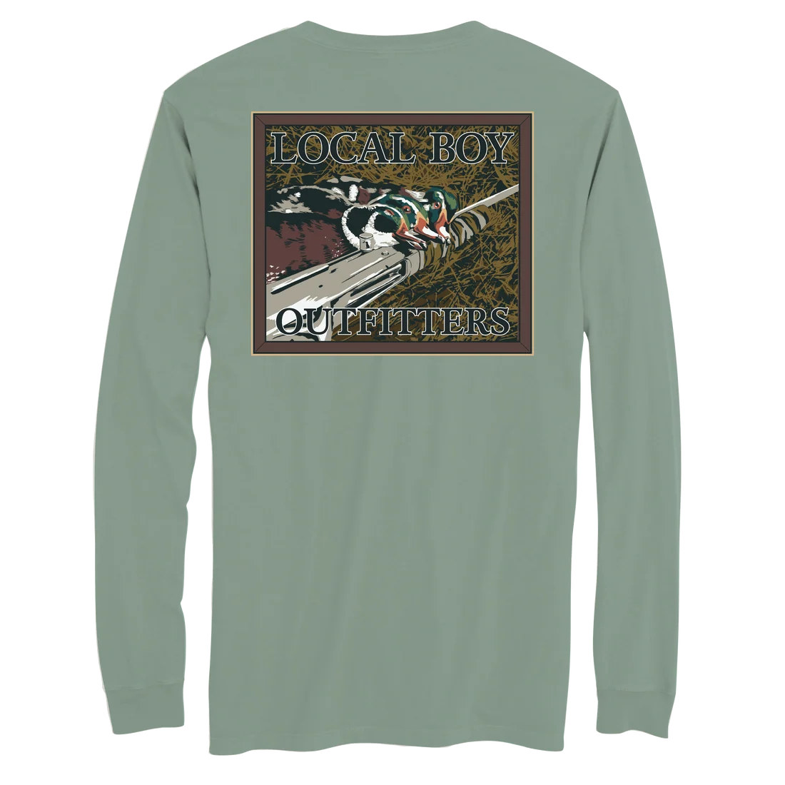 LOCAL BOY QUACK STACK LONG SLEEVE SHIRT LOCAL BOY OUTFITTER