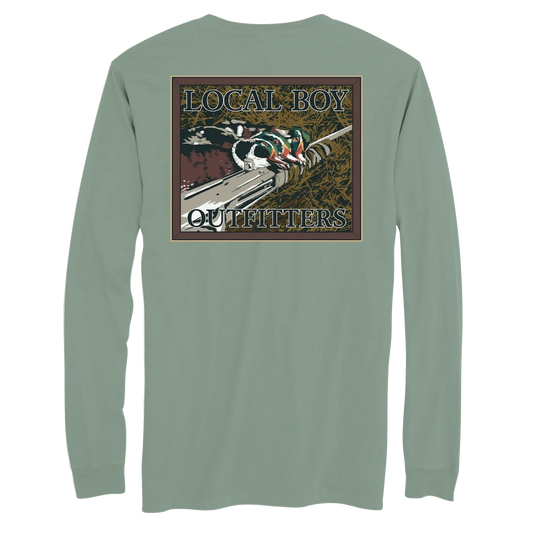 LOCAL BOY QUACK STACK LONG SLEEVE SHIRT LOCAL BOY OUTFITTER