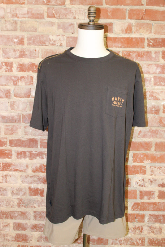 Marsh Wear Black Alton Camo SS T-Shirt MARSH WEAR
