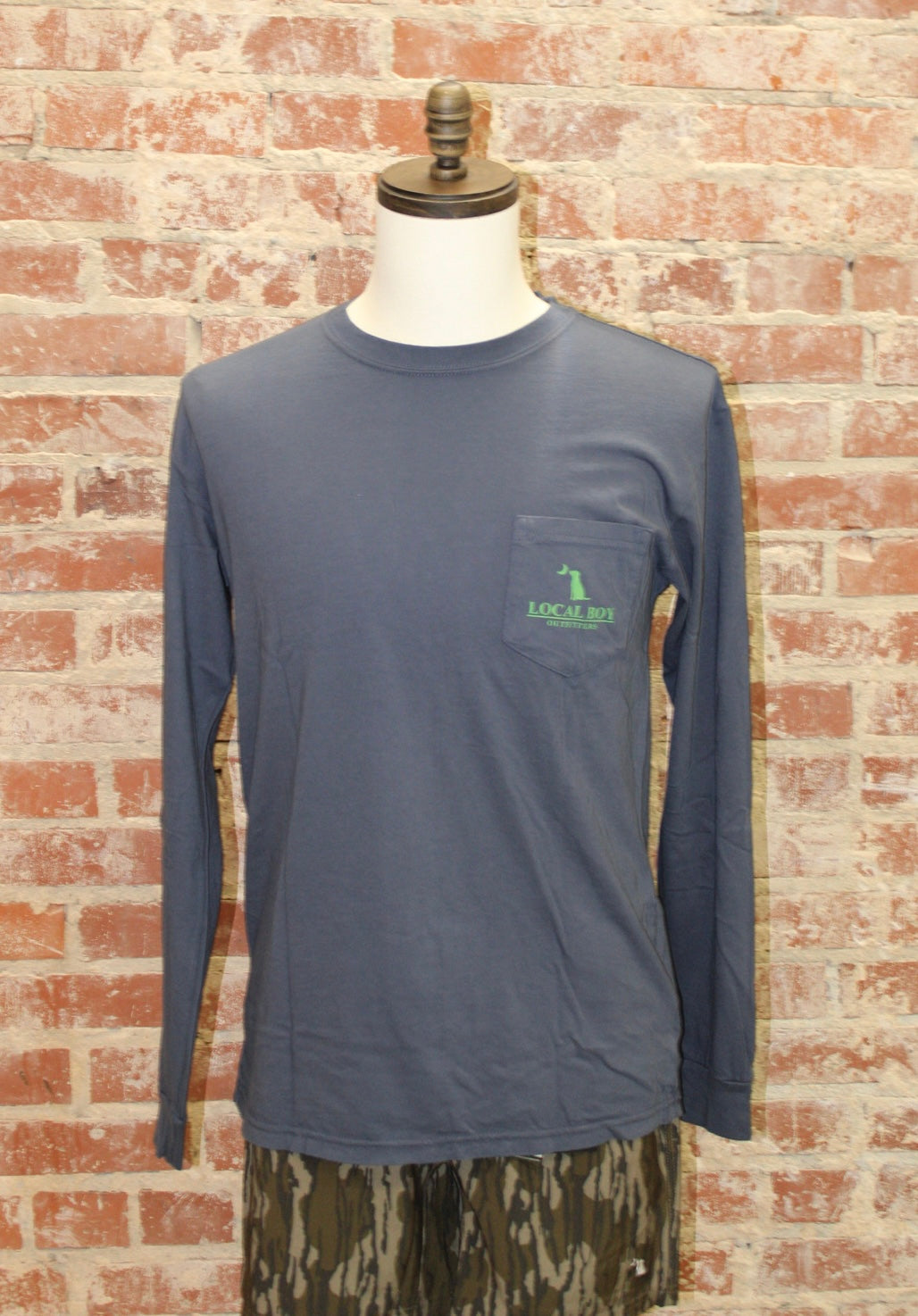 Neon Duck Latte LS Tee local boy SOUTHERN SUNDROP BOUTIQUE