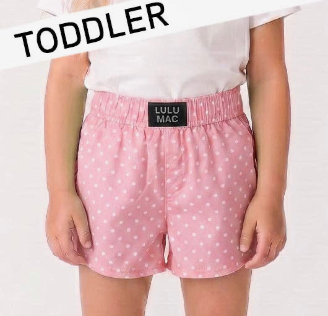 Lulu Mac Toddler Mini Dot Pink Shorts Girlie Girl Originals
