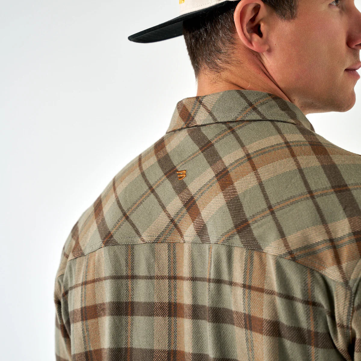 Burlebo Flannel Shirt- Timber Brown BURLEBO