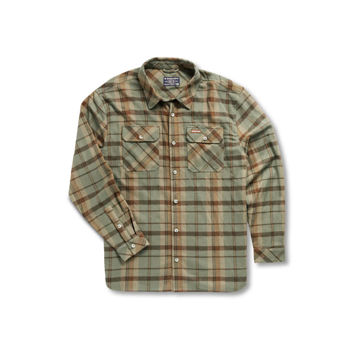 Burlebo Flannel Shirt- Timber Brown BURLEBO