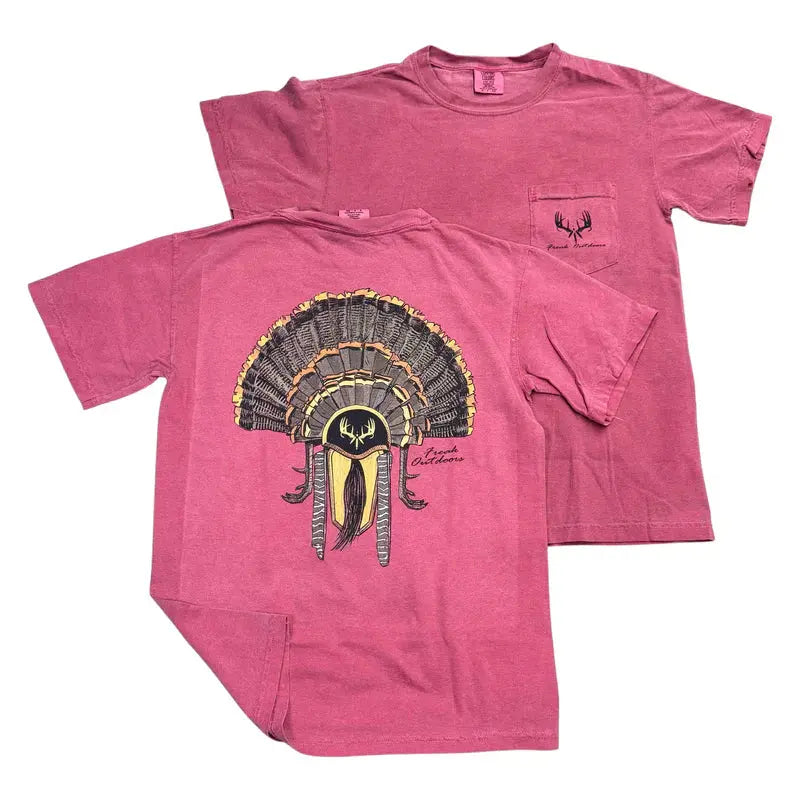 Turkey Fan Mount - Pocket Tee FREAK OUTDOORS