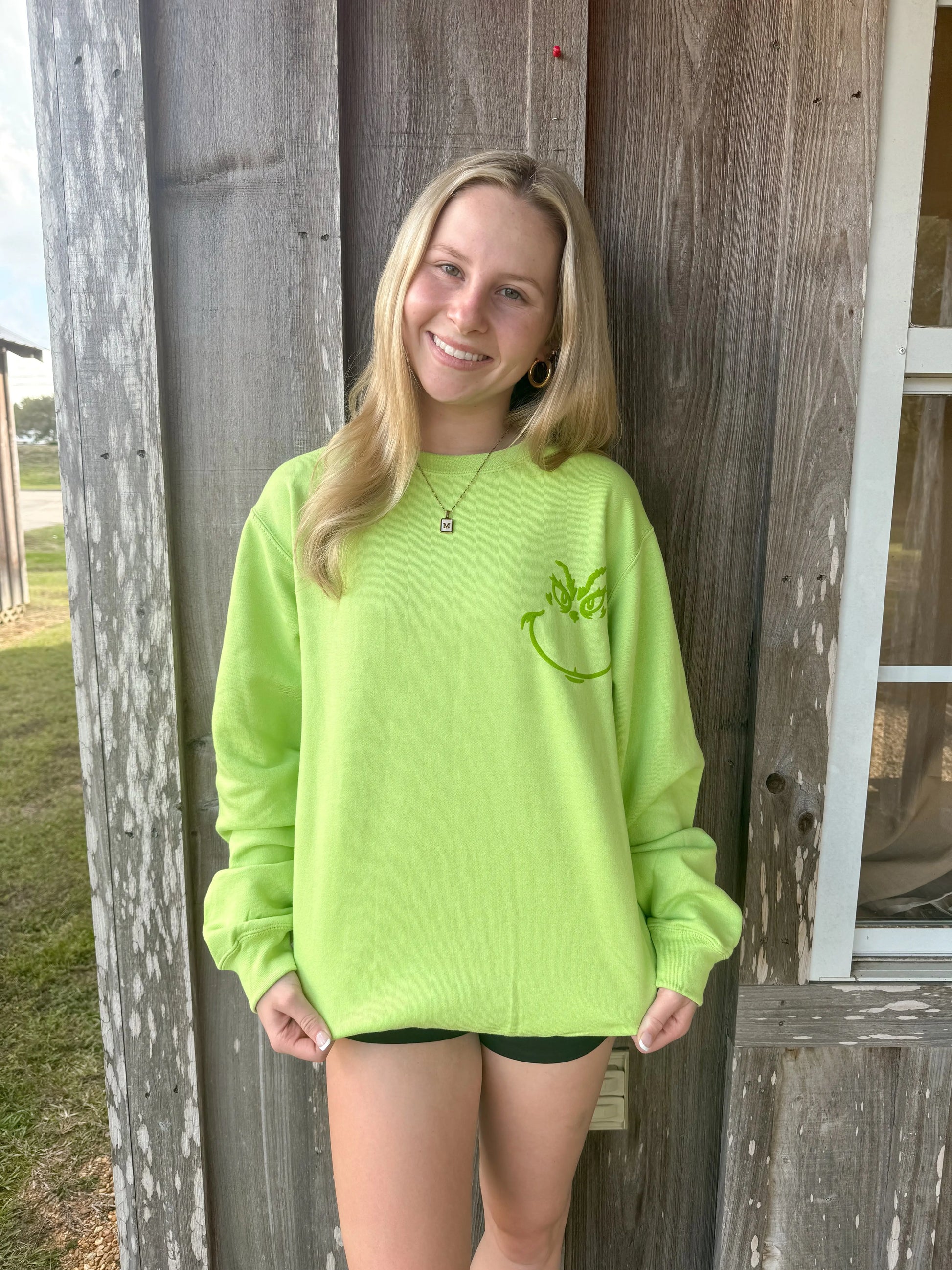 You’re a Mean One Crewneck Sweatshirt Bird & Co Wholesale Tees