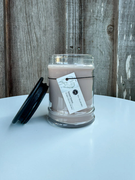 Sweet Grace 8oz Soy Wax Blend Fragranced Jar Candles BRIDGEWATER CANDLE CO.