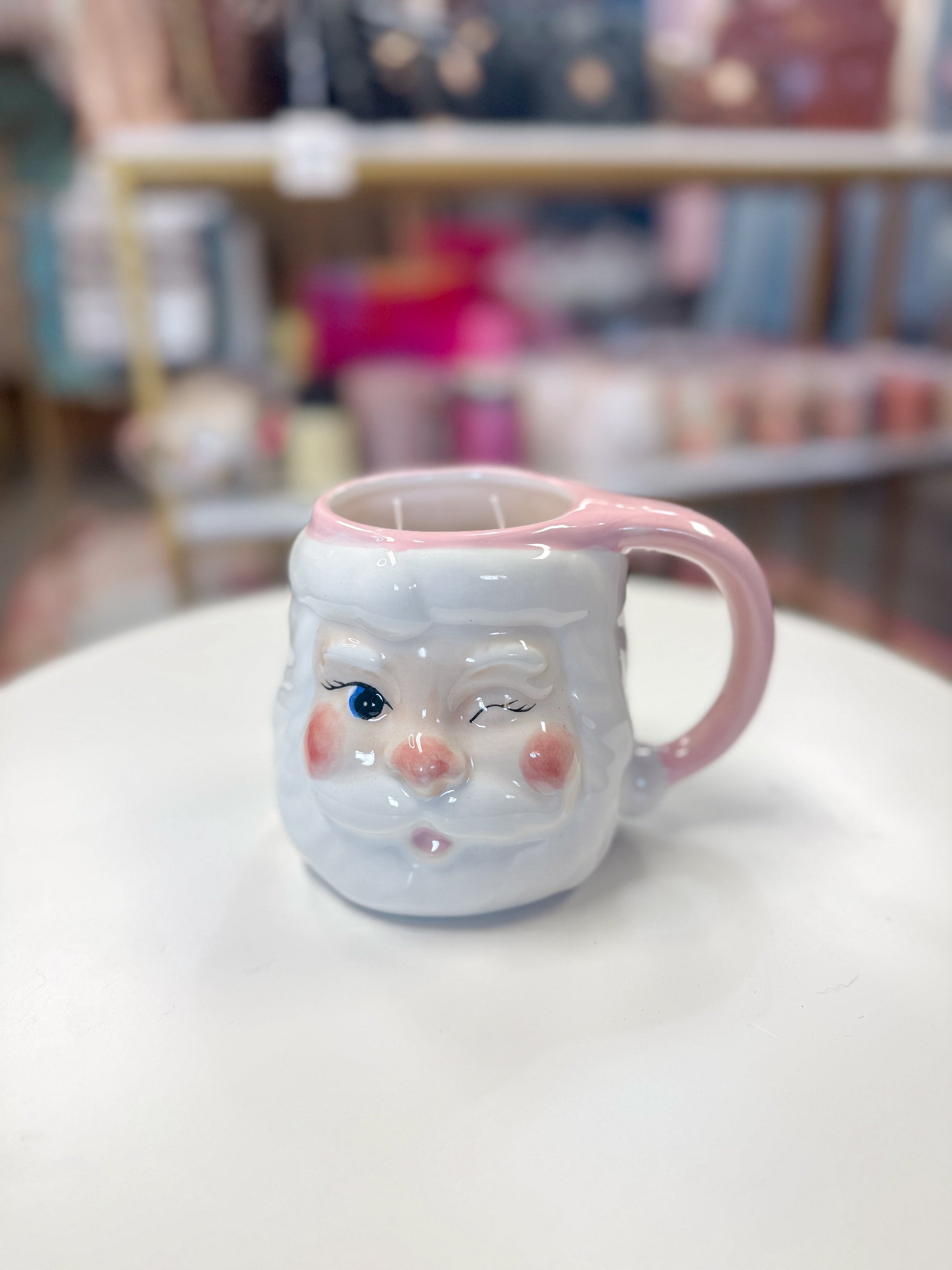 Sweet Grace Santa Mug Candle BRIDGEWATER CANDLE CO.