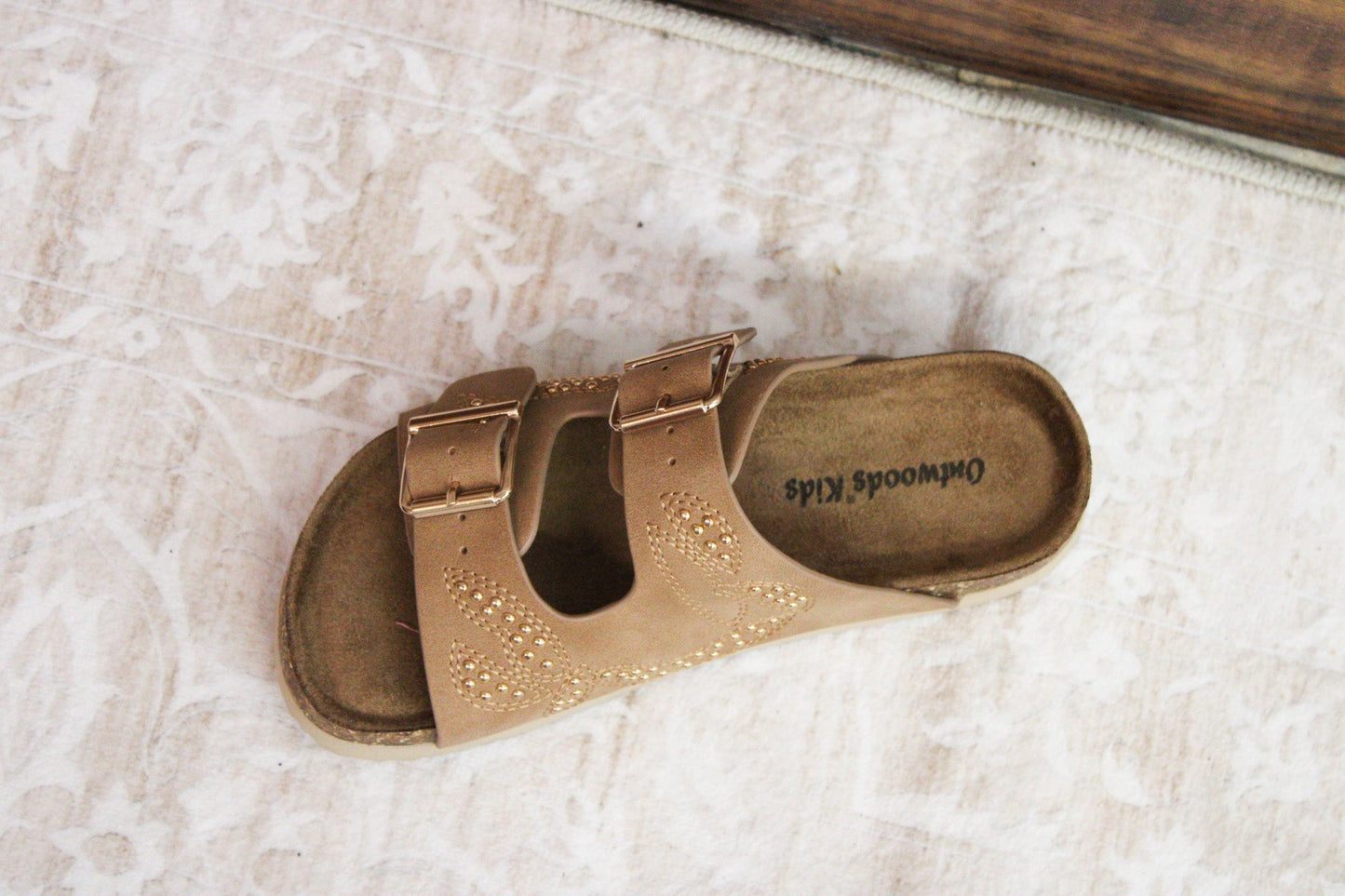 Pierre Dumas Kids Outwoods Prime Camel Sandals Pierre Dumas