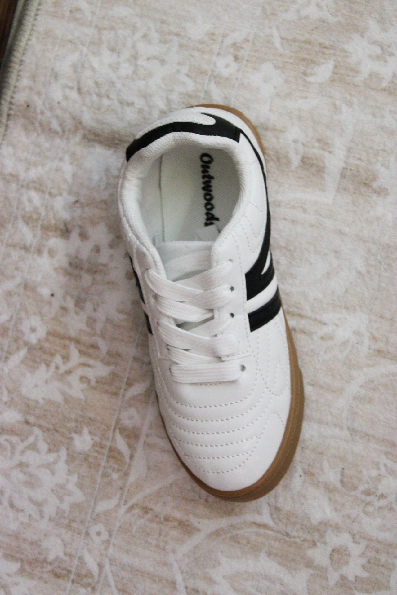 Pierre Dumas Kids Outwoods Fast Black & White Sneakers Pierre Dumas