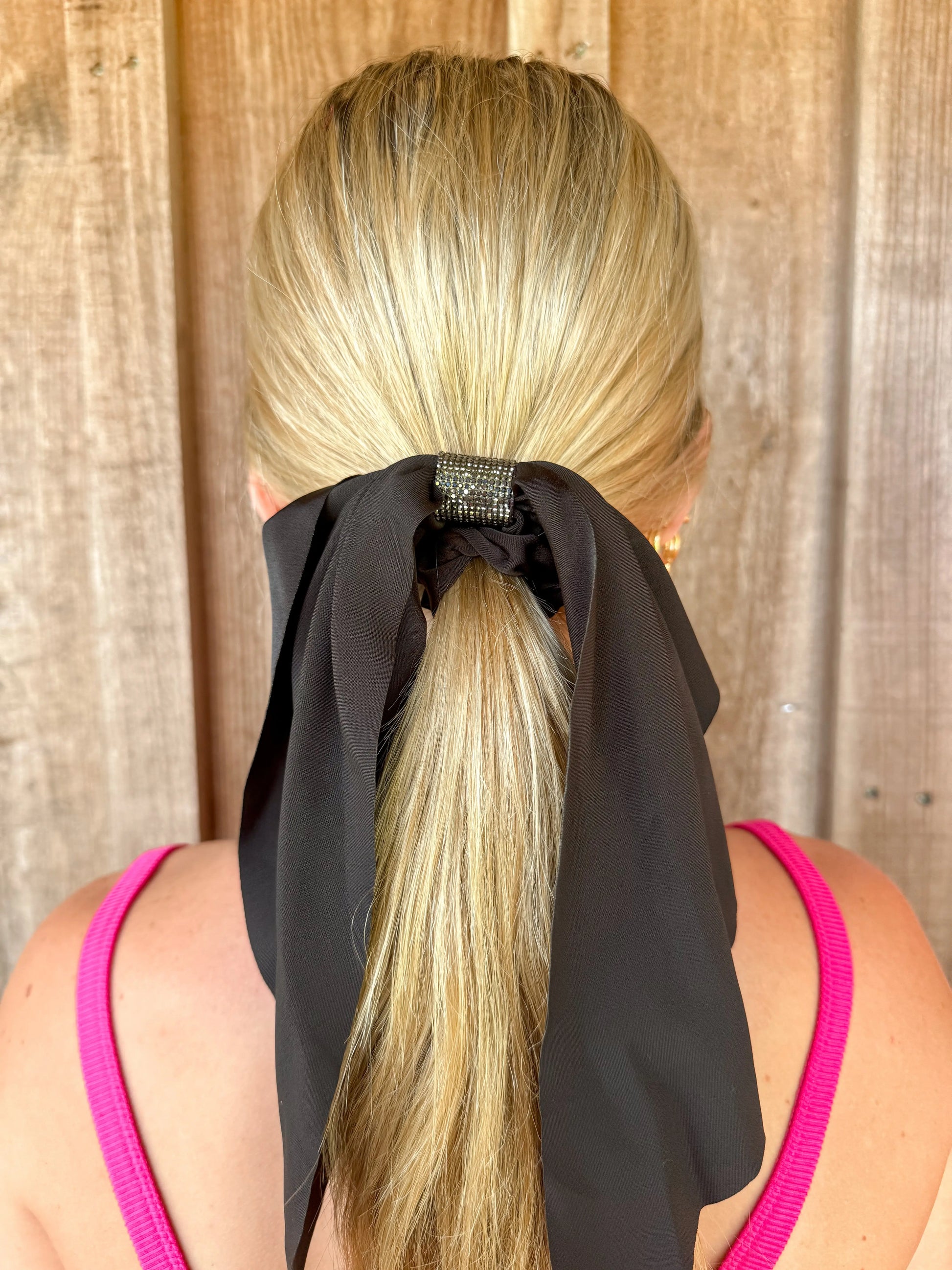 NEW STYLE DIAMOND BOW HAIR TIE SCRUNCHIES ACCITY