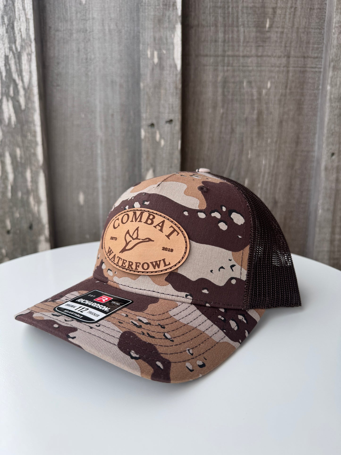 Combat Waterfowl 112 Desert Camo Brown Trucker Hat COMBAT WATERFOWL