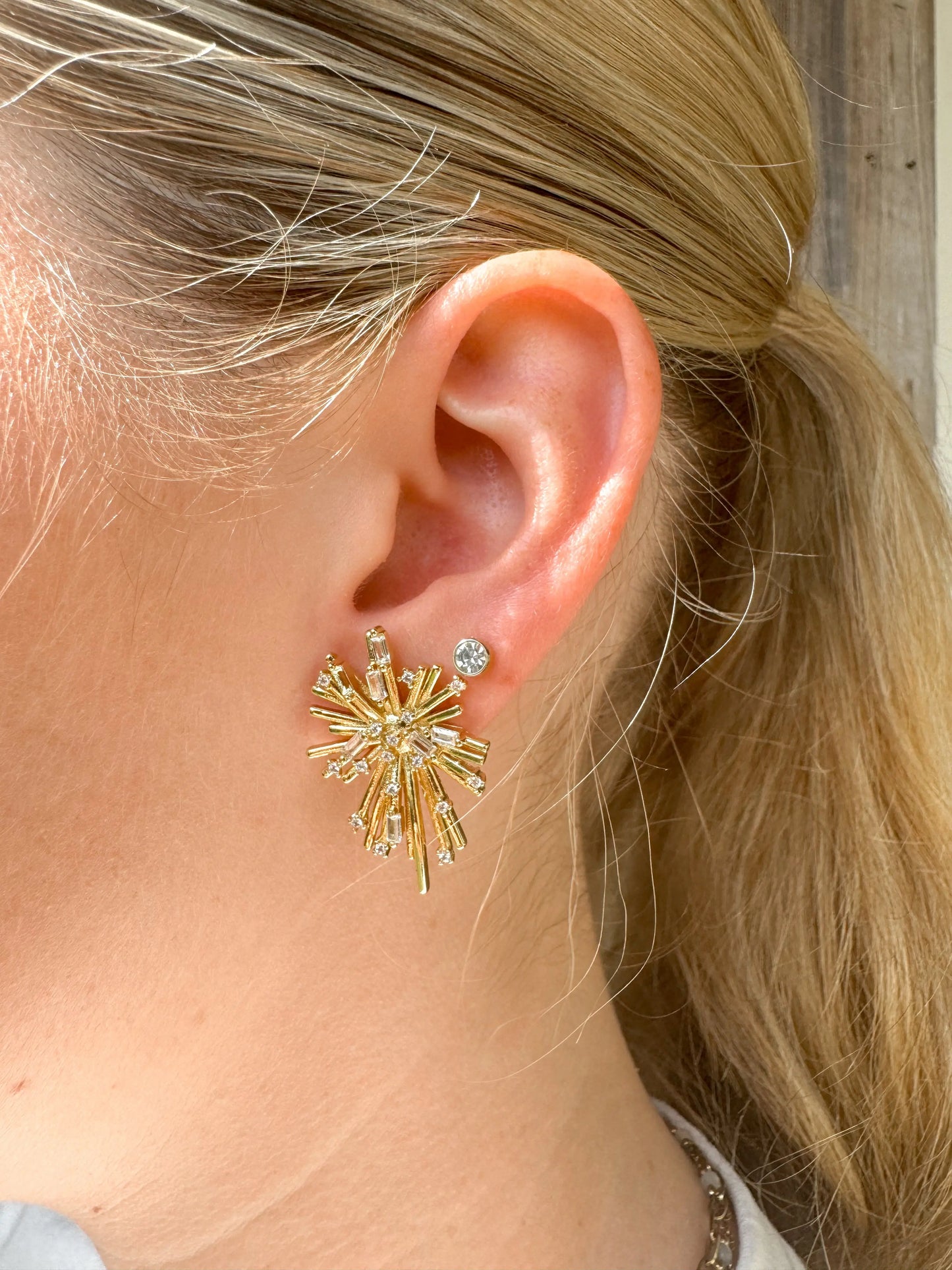 Star Cluster Stud Earrings Taylor Shaye Designs