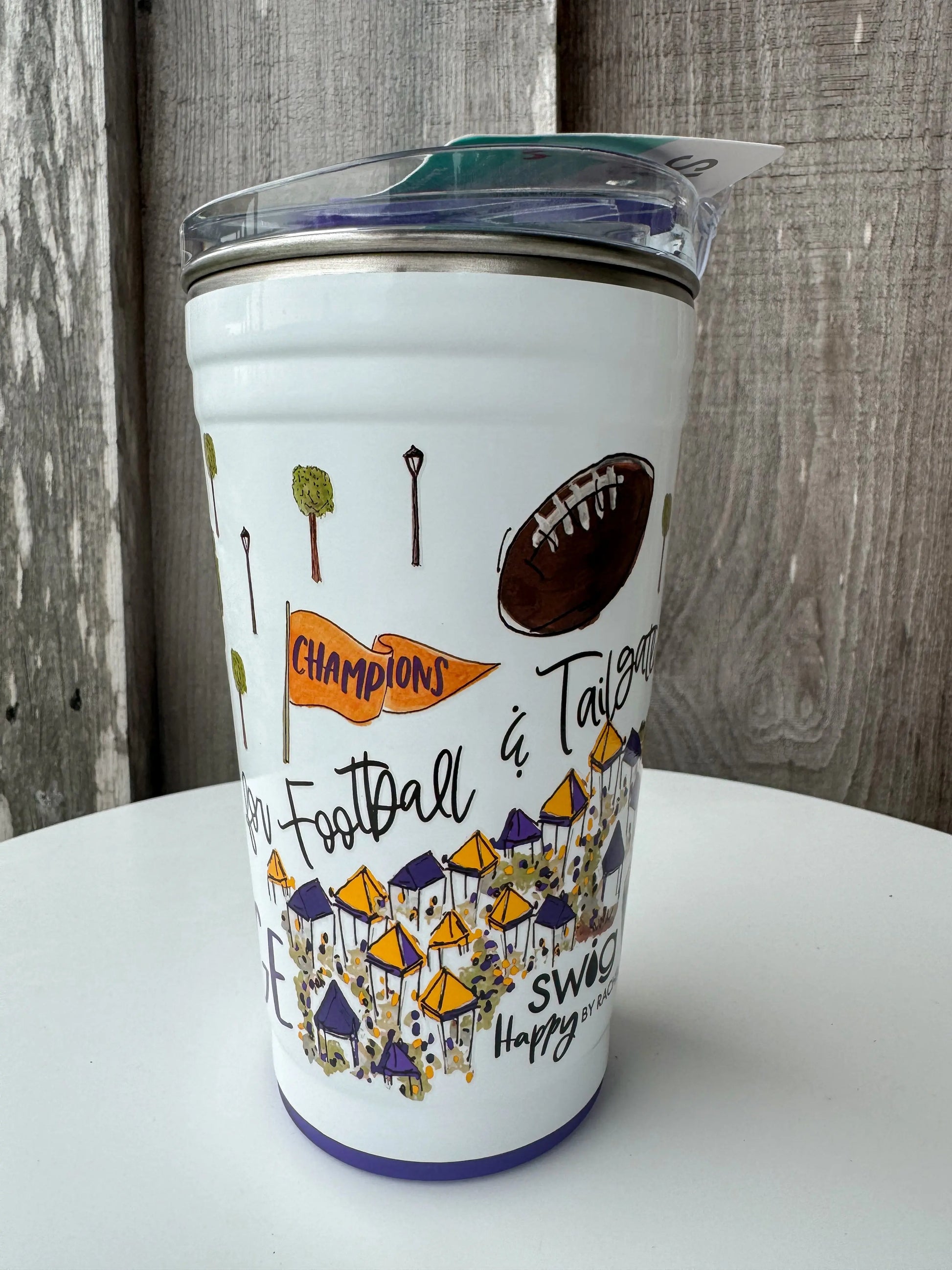 Saturdays in Baton Rouge Party Cup (24oz) Swig Life