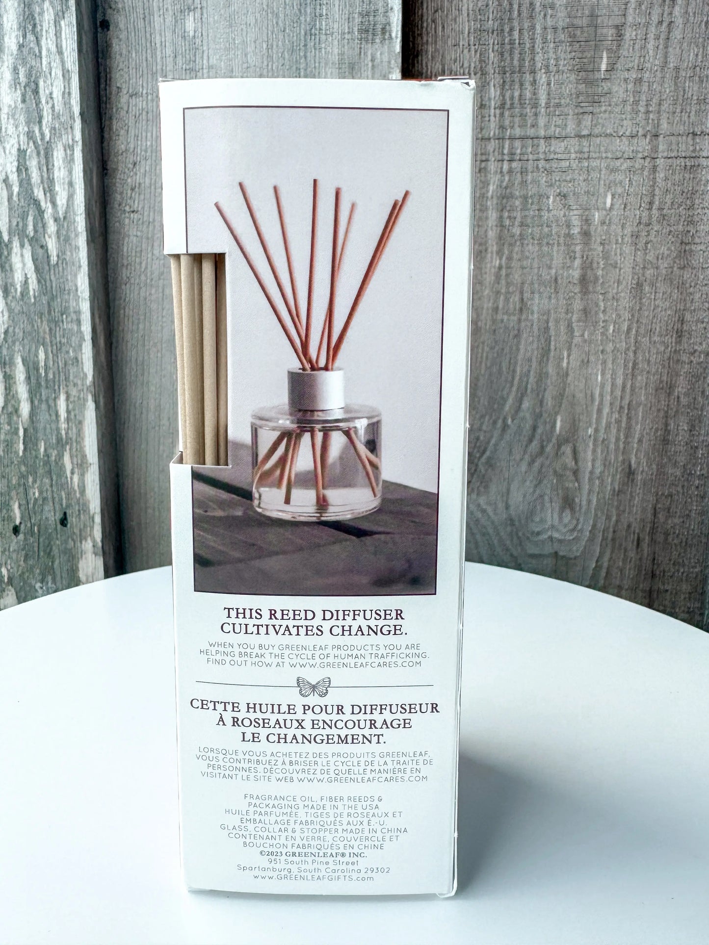 Greenleaf Gifts - New! Rhubarb & Oak Reed Diffuser 4 Pack Greenleaf Gifts