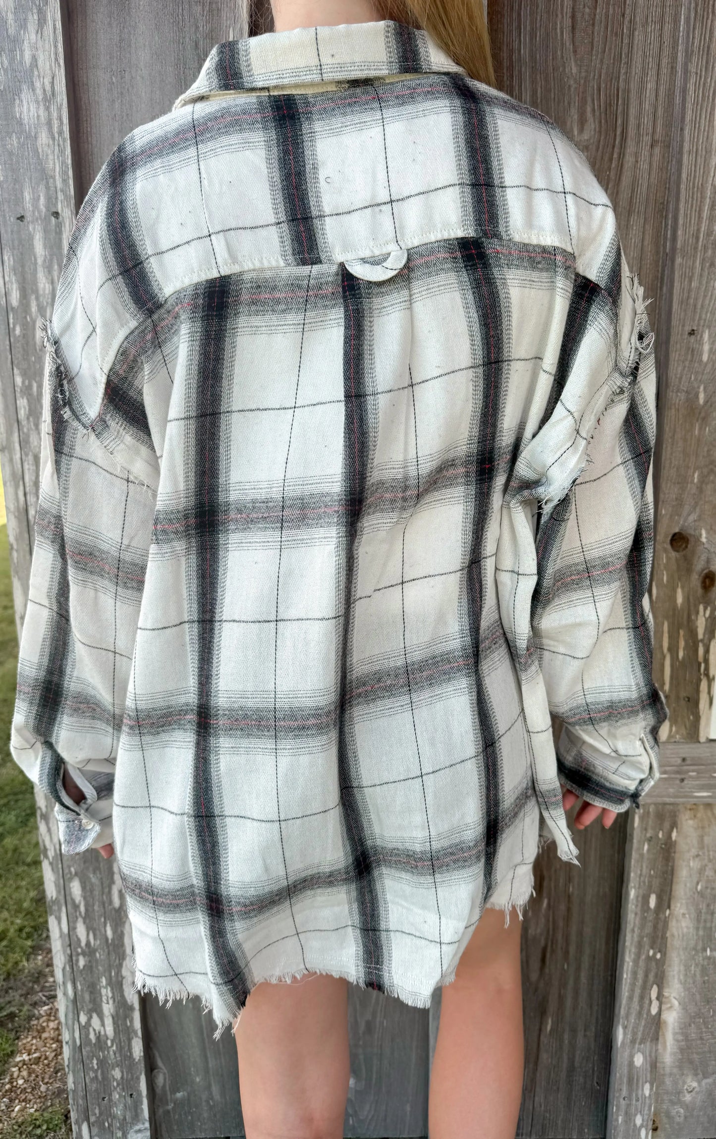 VINTAGE PLAID SHIRT BIBI