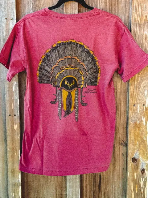 Turkey Fan Mount - Pocket Tee FREAK OUTDOORS