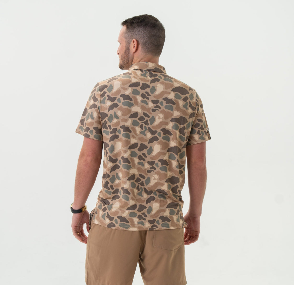 Burlebo PINTAIL CAMO Performance Polo BURLEBO