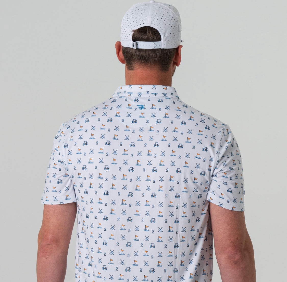 Burlebo Grey HOLE IN ONE Performance Polo BURLEBO