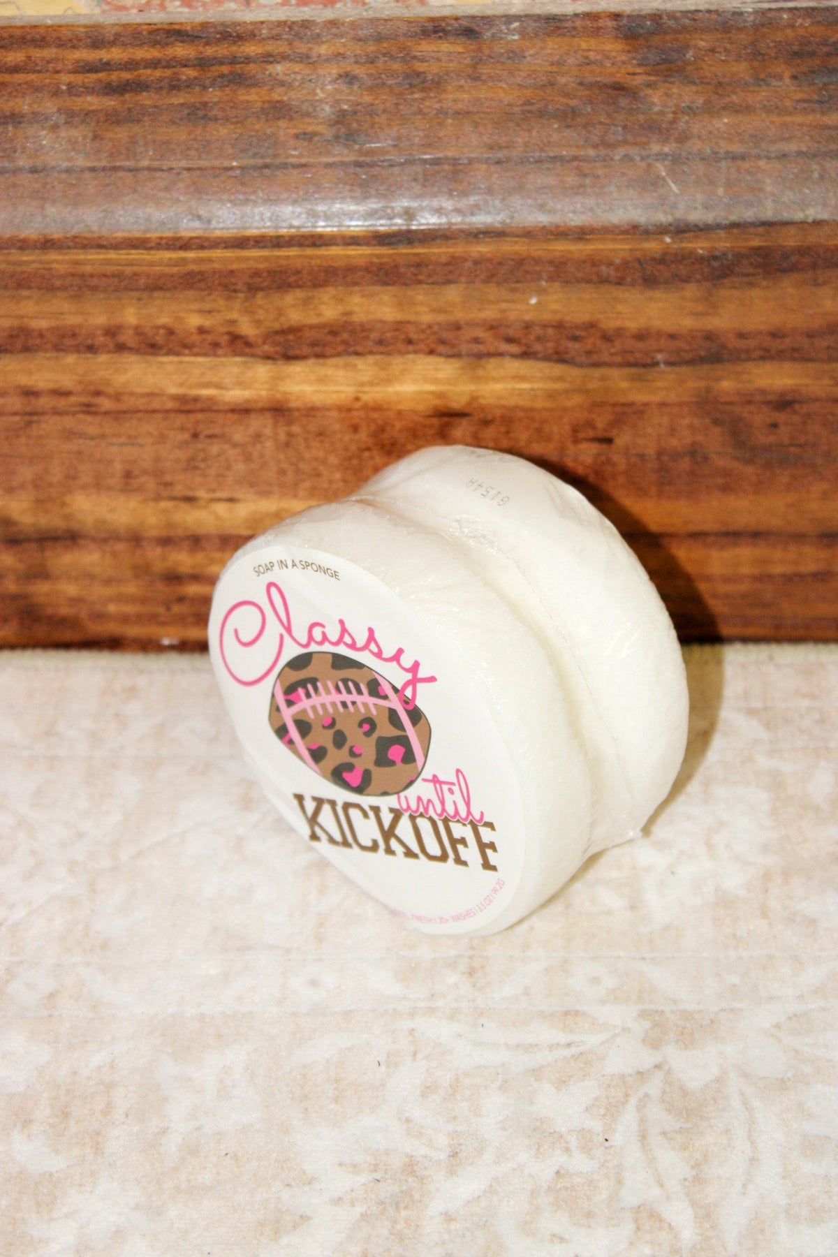 Caren Products Classy until Kickoff Soap in a Sponge Caren Products