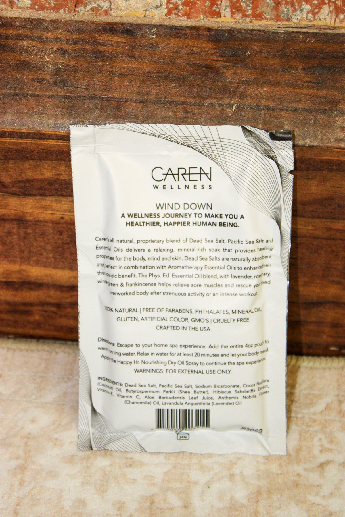 Caren Products - Phys. Ed.  Salt Soak 4 oz Pouch Caren Products