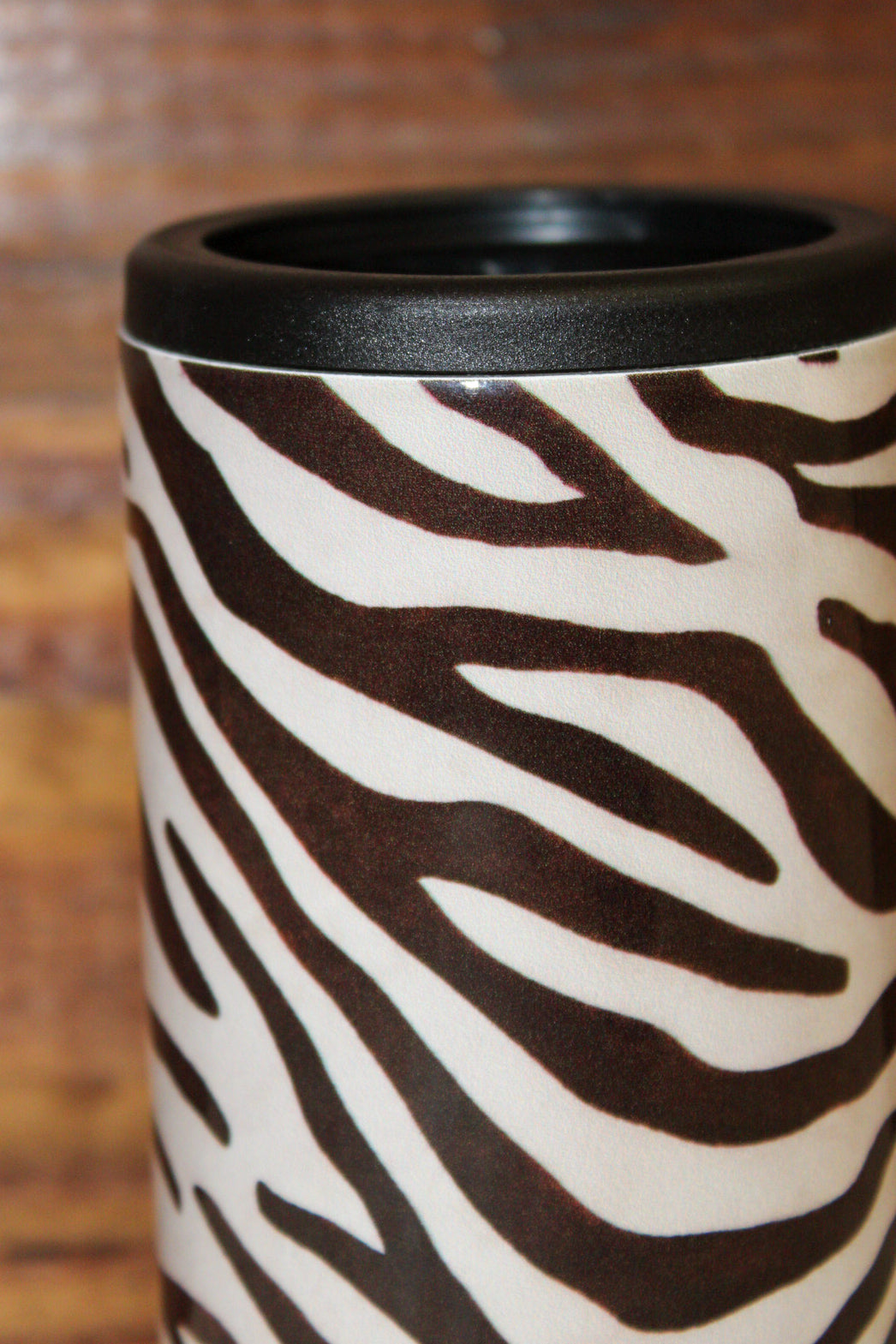 The Front Porch Label Hard Cooling Can in Zebra Stripe The Front Porch Label