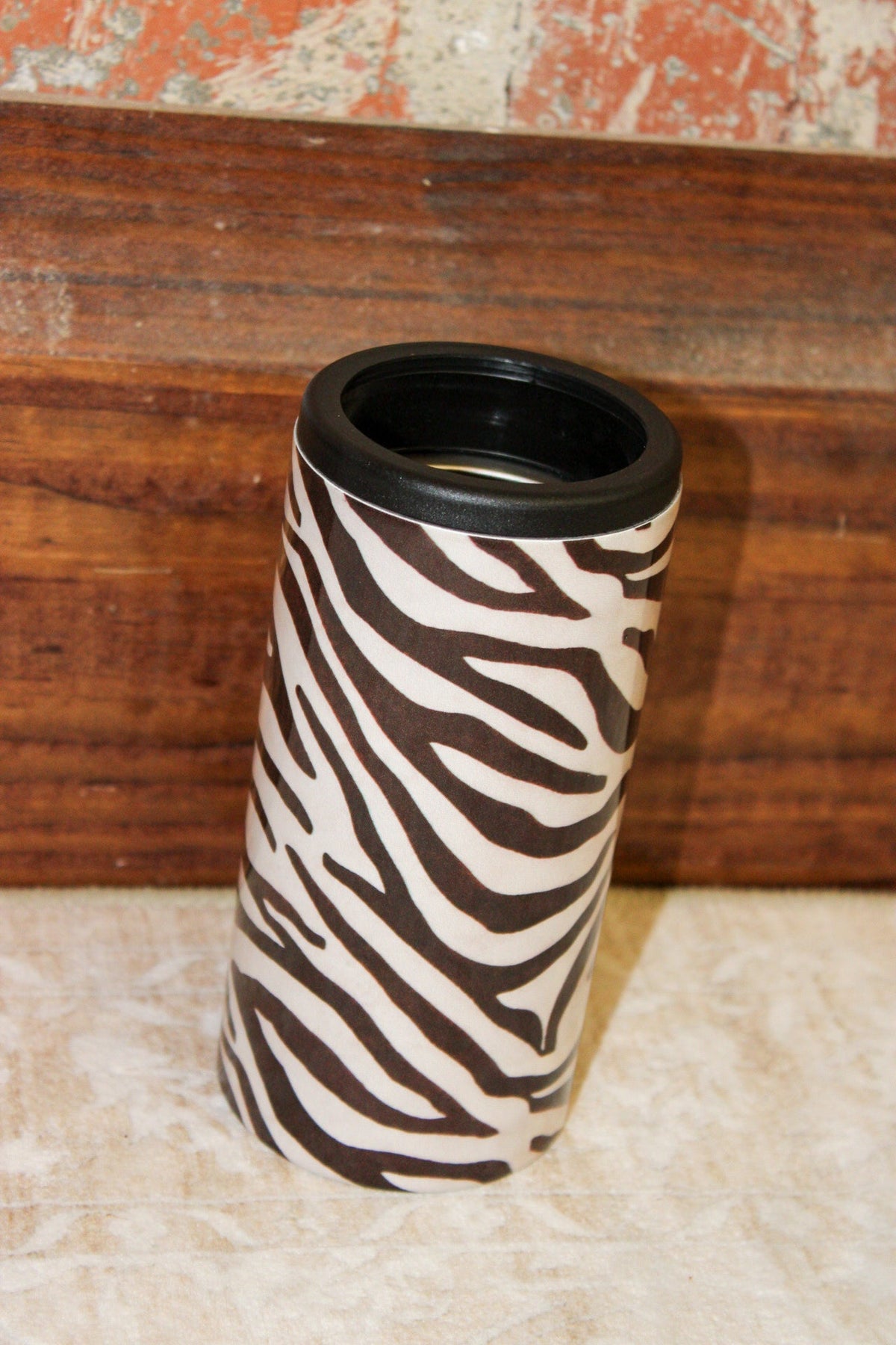 The Front Porch Label Hard Cooling Can in Zebra Stripe The Front Porch Label