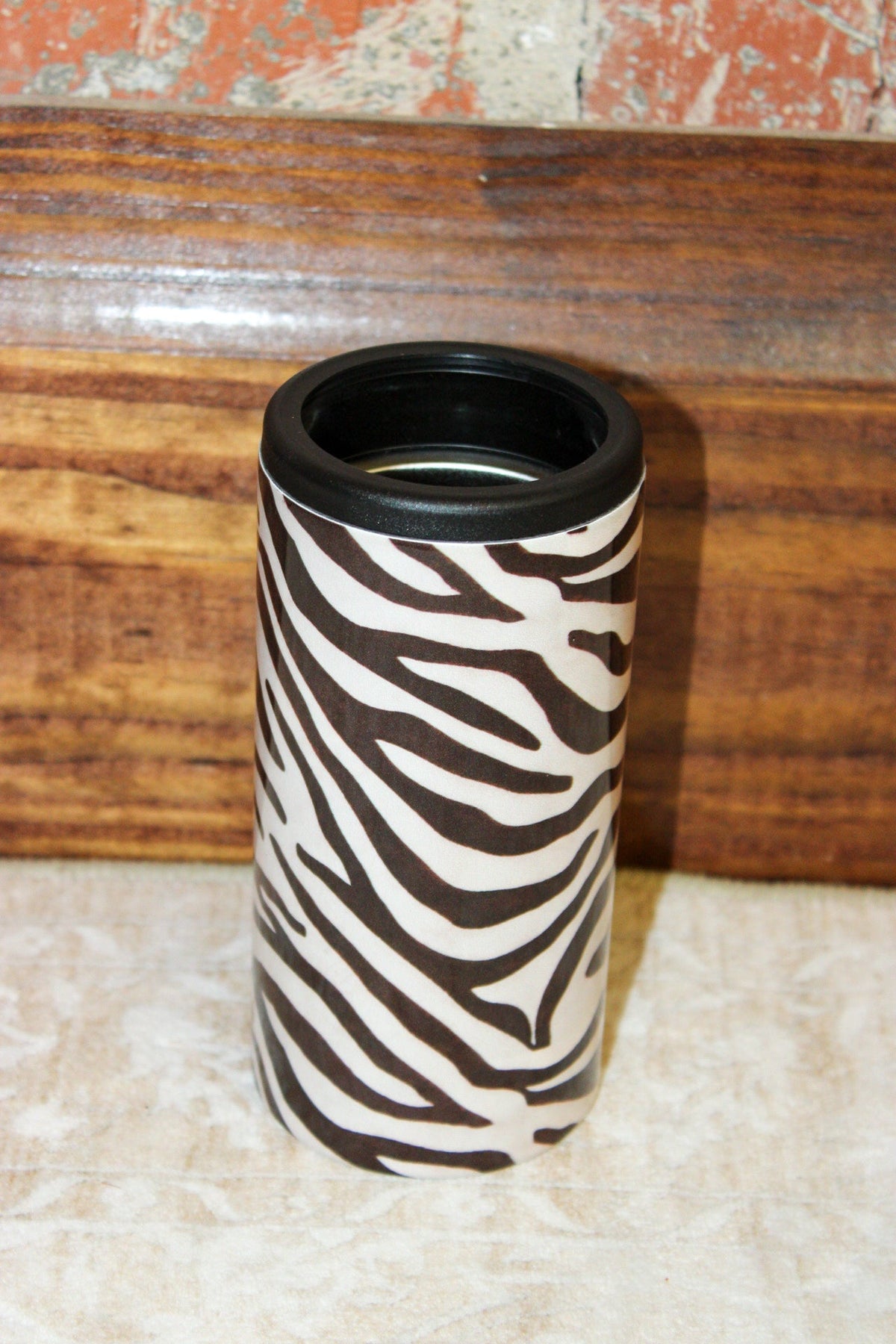 The Front Porch Label Hard Cooling Can in Zebra Stripe The Front Porch Label