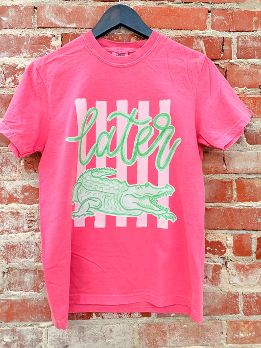 Later Gator Graphic Tee comfort colors