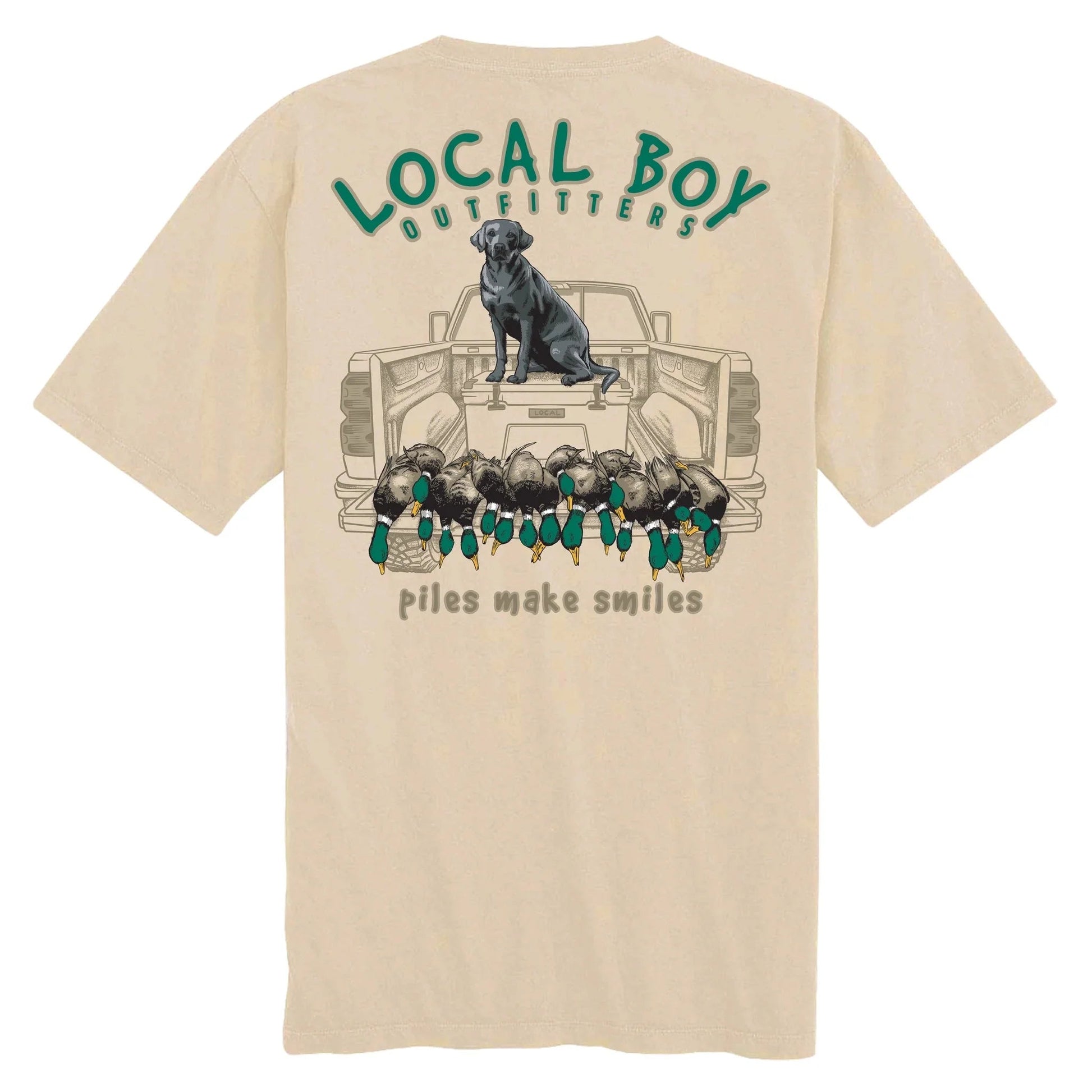 Piles Make Smiles SS Tee LOCAL BOY OUTFITTER