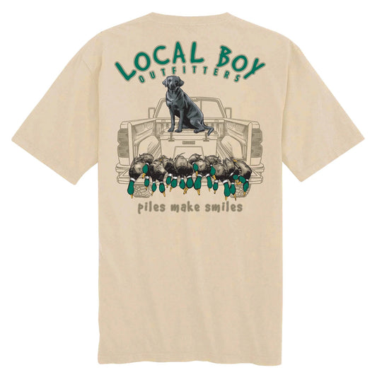 Piles Make Smiles SS Tee LOCAL BOY OUTFITTER