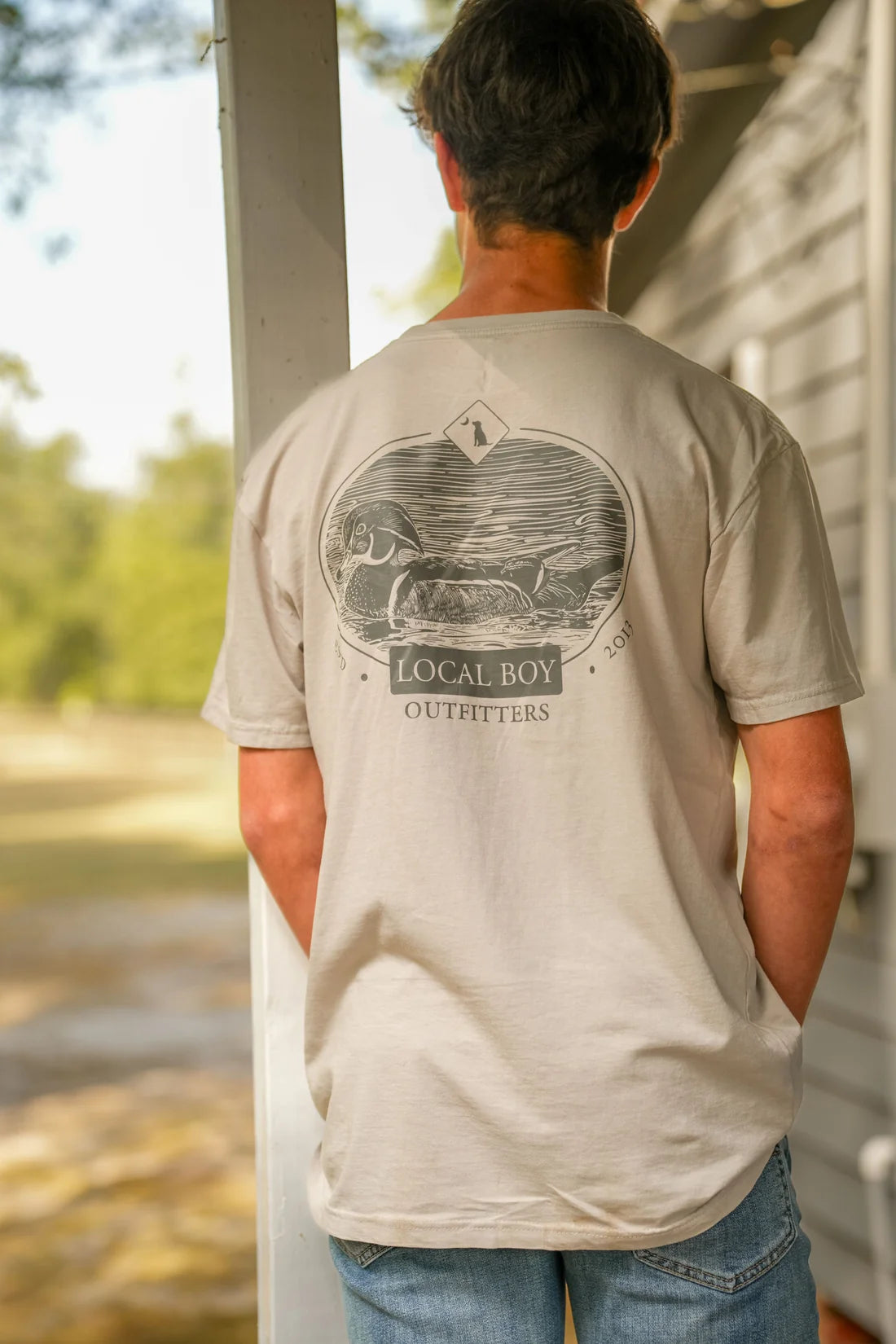 Local Boy Wood Cut Short Sleeve Tee LOCAL BOY OUTFITTER