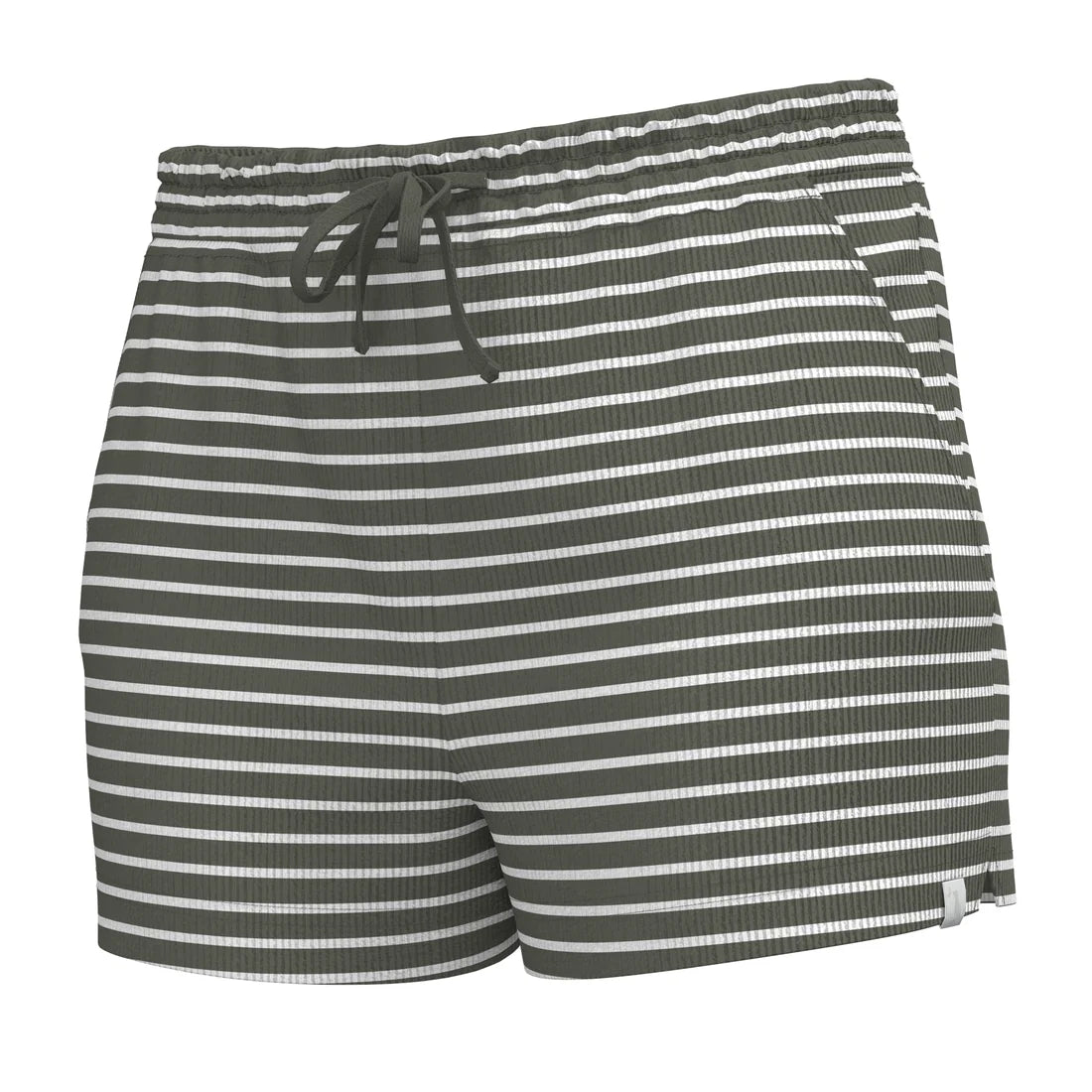 Local Girl Olive Stripe Revive Shorts SOUTHERN SUNDROP BOUTIQUE