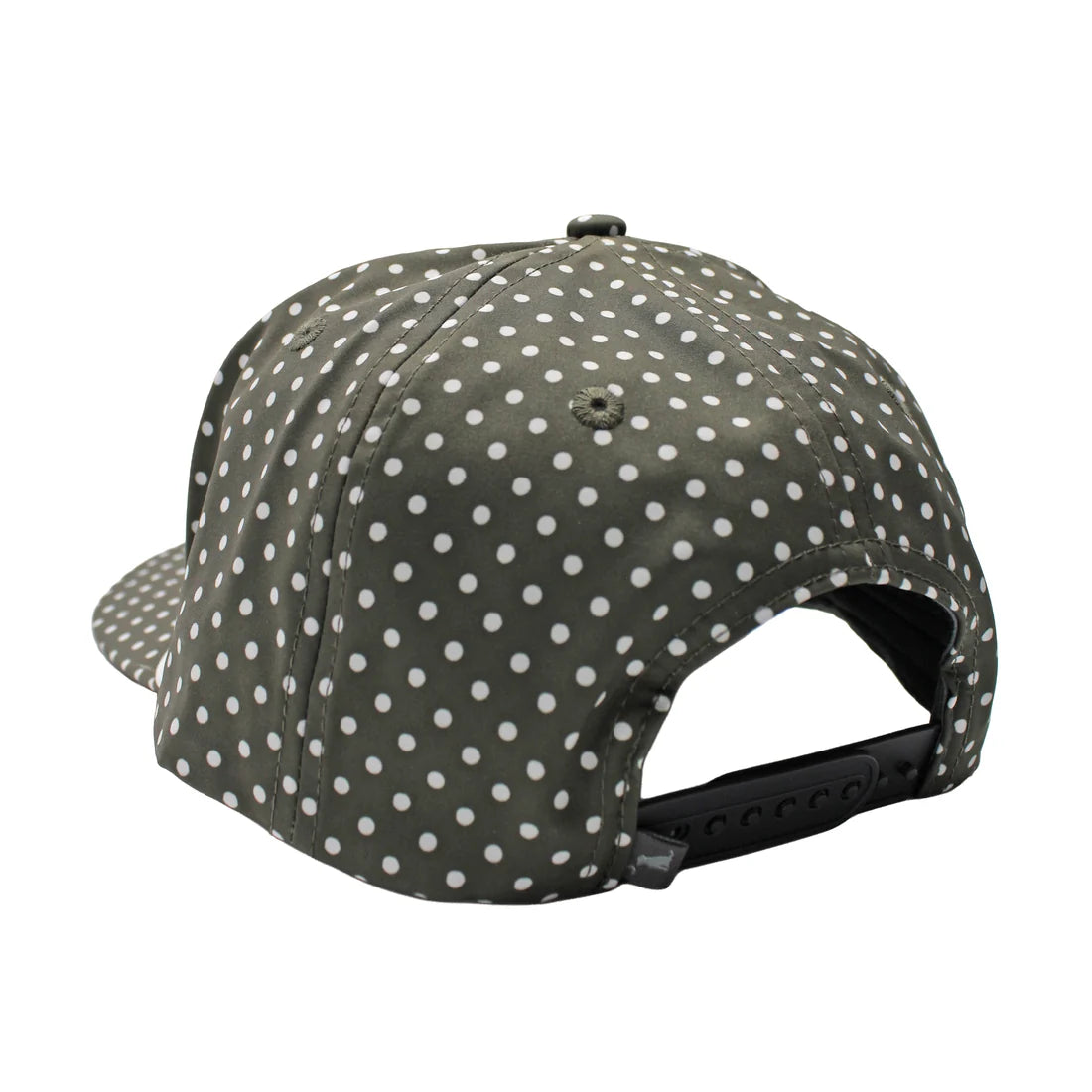 Local Girl Olive Polka Dot Local Marker Rope Hat LOCAL BOY OUTFITTER