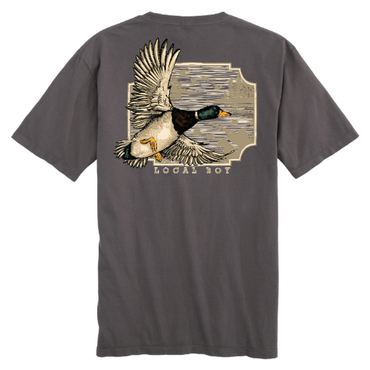 Local Boy Greenhead Flight Short Sleeve Pocket Tee LOCAL BOY OUTFITTER